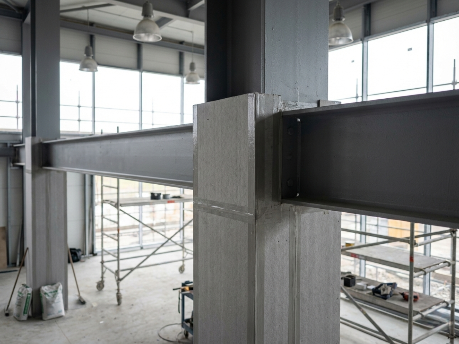 Steel-Column-Encasement